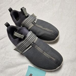 Men's Slip-On Athletic Sneakers in Dark Gray
